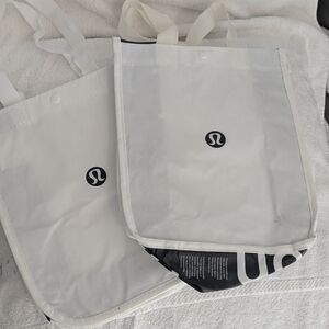Lululemon Athletica White Tote Bags